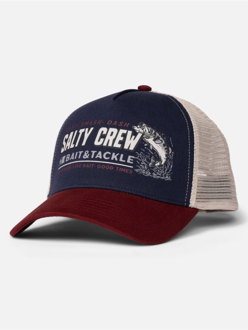 Salty Crew Live Bait Trucker Hat NWT
